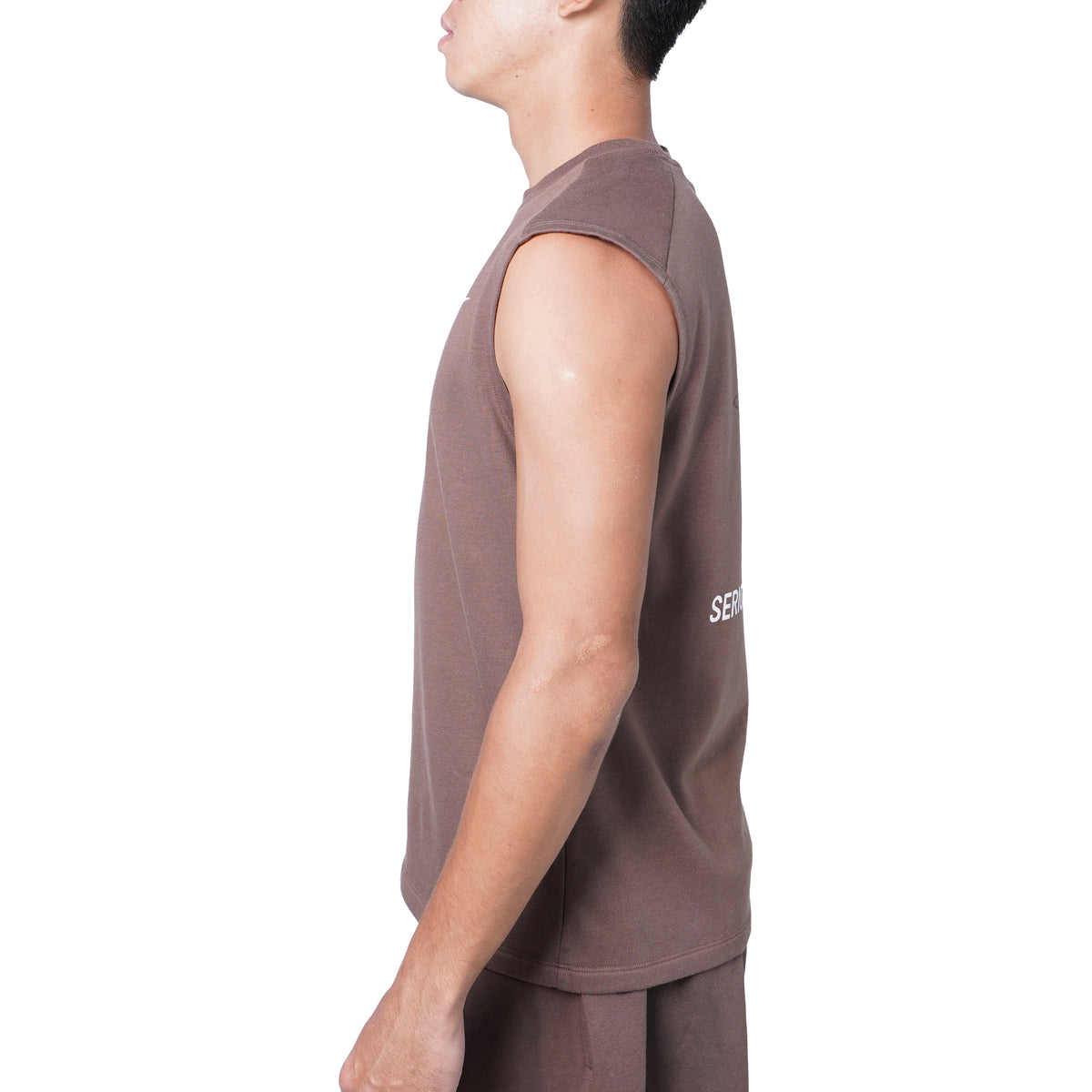 SPO Washed Vintage Sleeve Vest - Cactus Flower