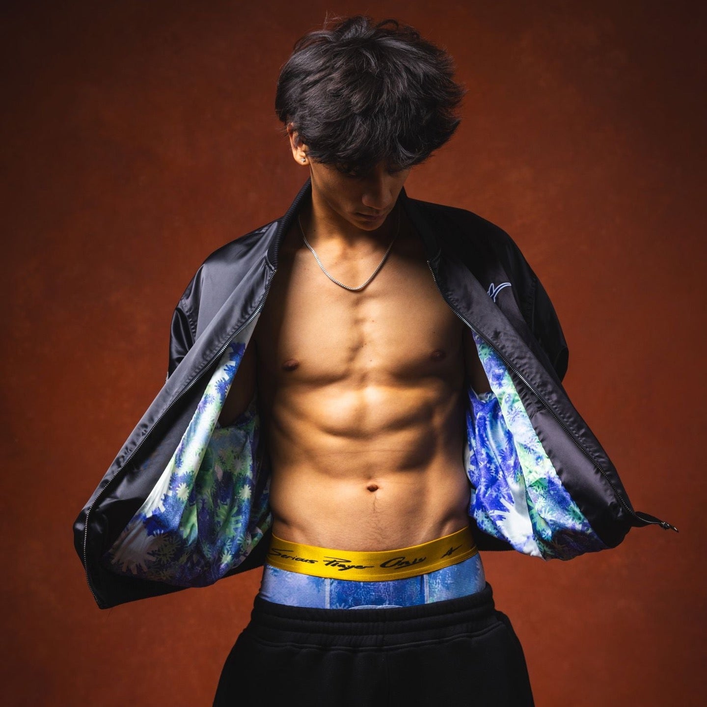 SPO XAIVIAN PRO 1/4 Length Compression Shorts Tulip & Water Lily