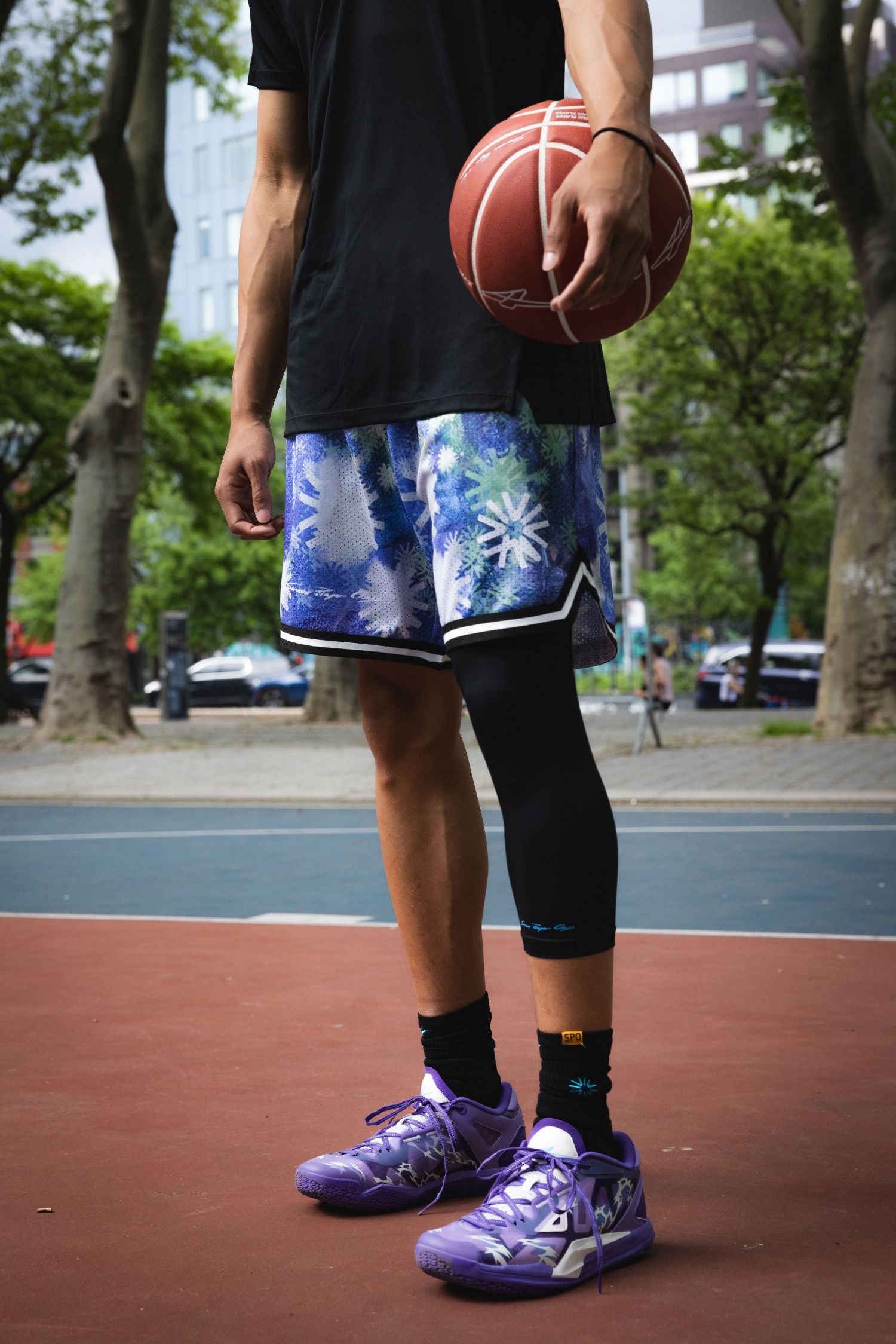 SPO XAIVIAN DryLite Mesh Shorts Tulip & Water Lily