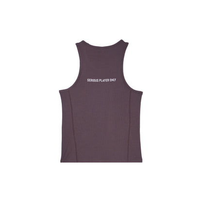 SPO Ribbed Stretch Skinny Tank Top - Cactus Flower