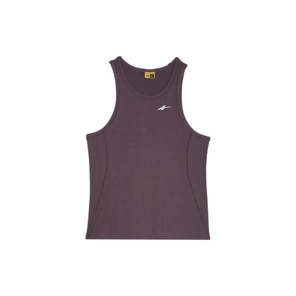 SPO Ribbed Stretch Skinny Tank Top - Cactus Flower
