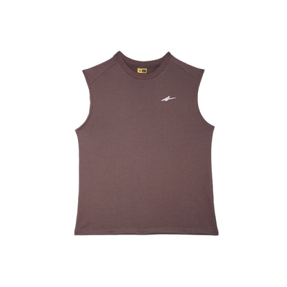 SPO Washed Vintage Sleeve Vest - Cactus Flower