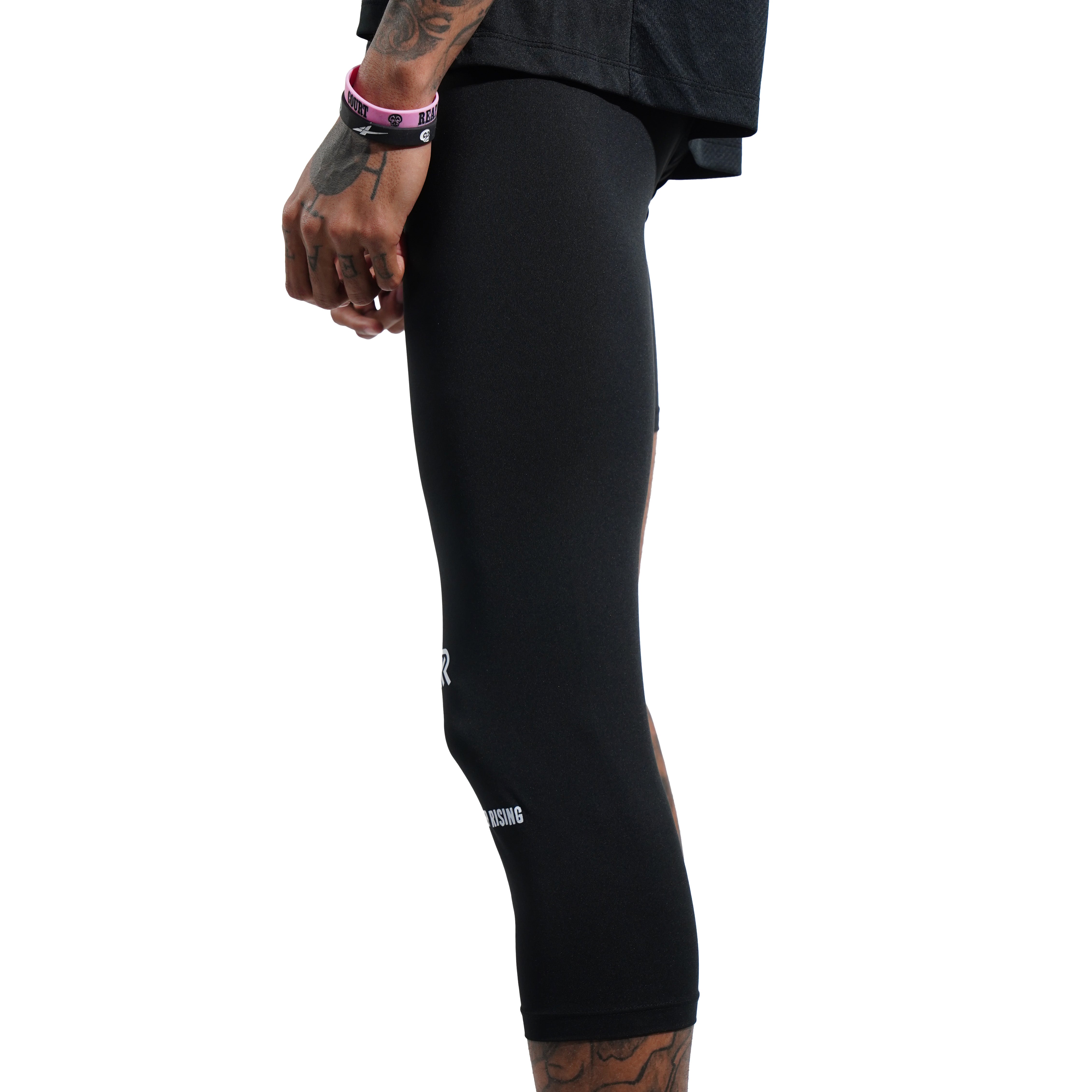 SPO PRO Single Leg Compression Black (Left)