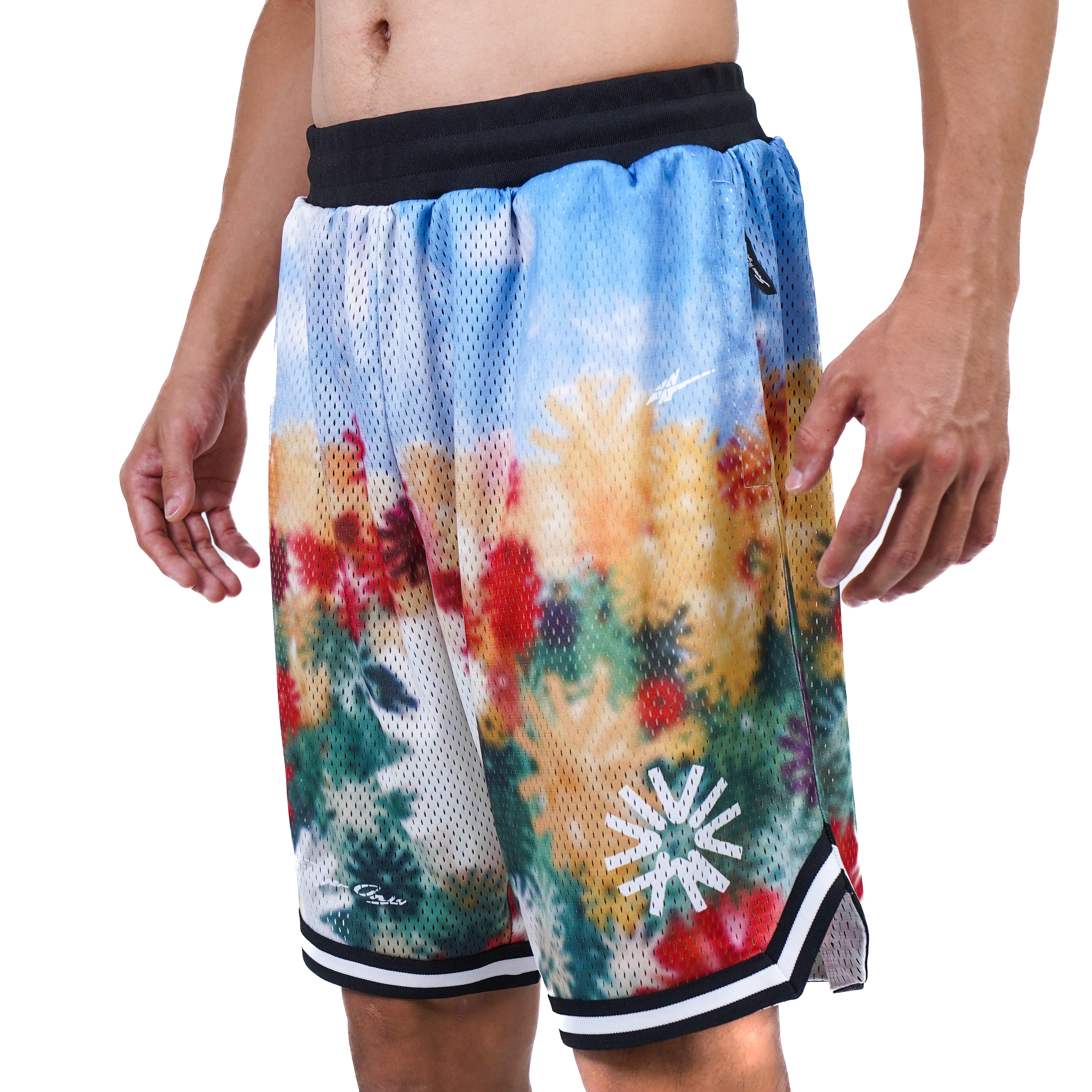 SPO XAIVIAN DryLite Mesh Shorts Tulip & Water Lily