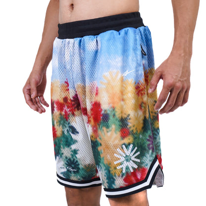 SPO XAIVIAN DryLite Mesh Shorts Tulip & Water Lily