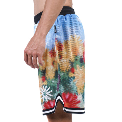 SPO XAIVIAN DryLite Mesh Shorts Tulip & Water Lily