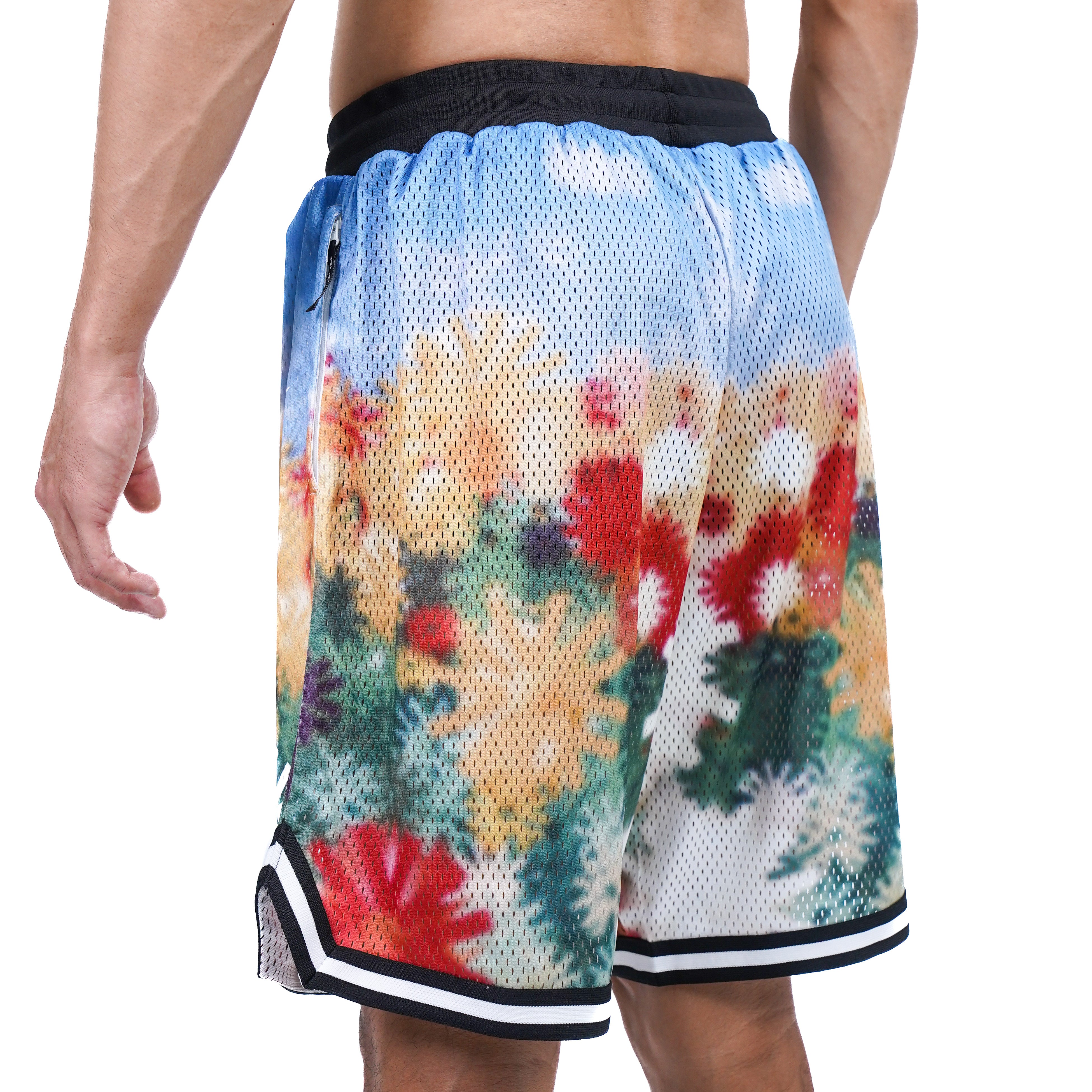 SPO XAIVIAN DryLite Mesh Shorts Tulip & Water Lily