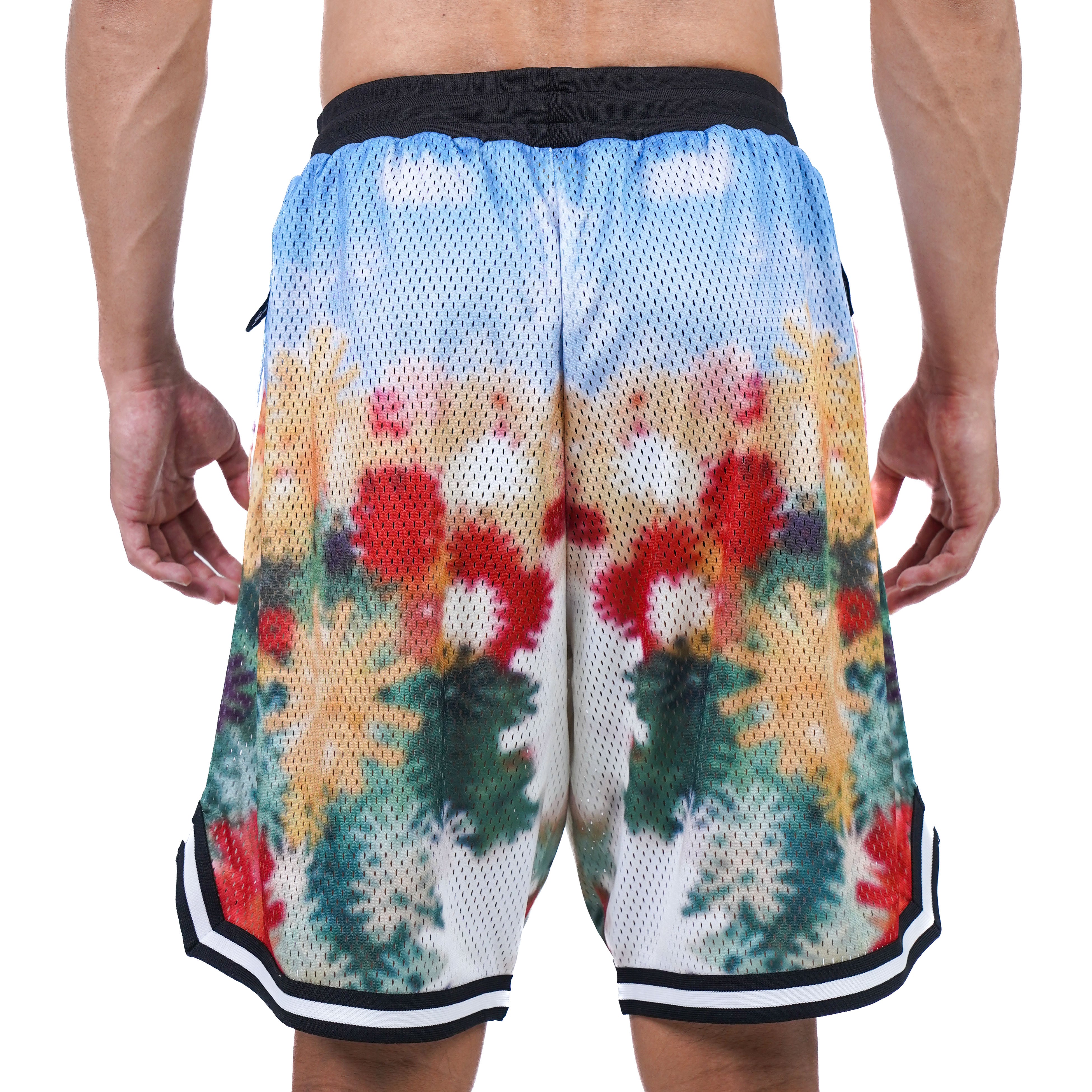 SPO XAIVIAN DryLite Mesh Shorts Tulip & Water Lily