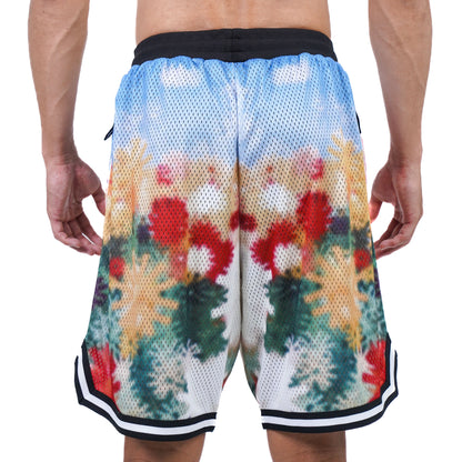 SPO XAIVIAN DryLite Mesh Shorts Tulip & Water Lily