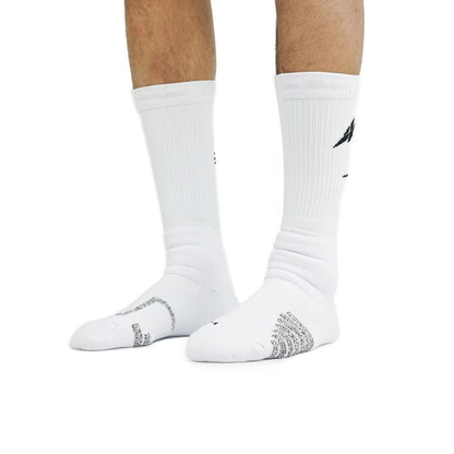 SPO Basketball Socks White (3 Pairs Pack)