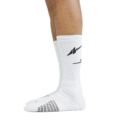 SPO Basketball Socks White (3 Pairs Pack)