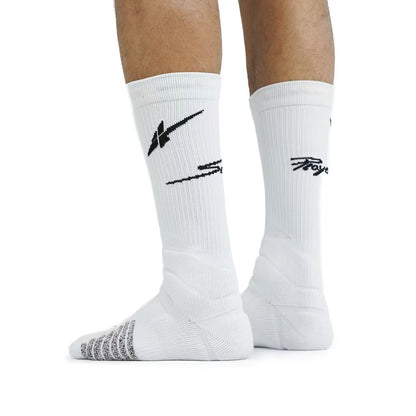 SPO Basketball Socks White (3 Pairs Pack)