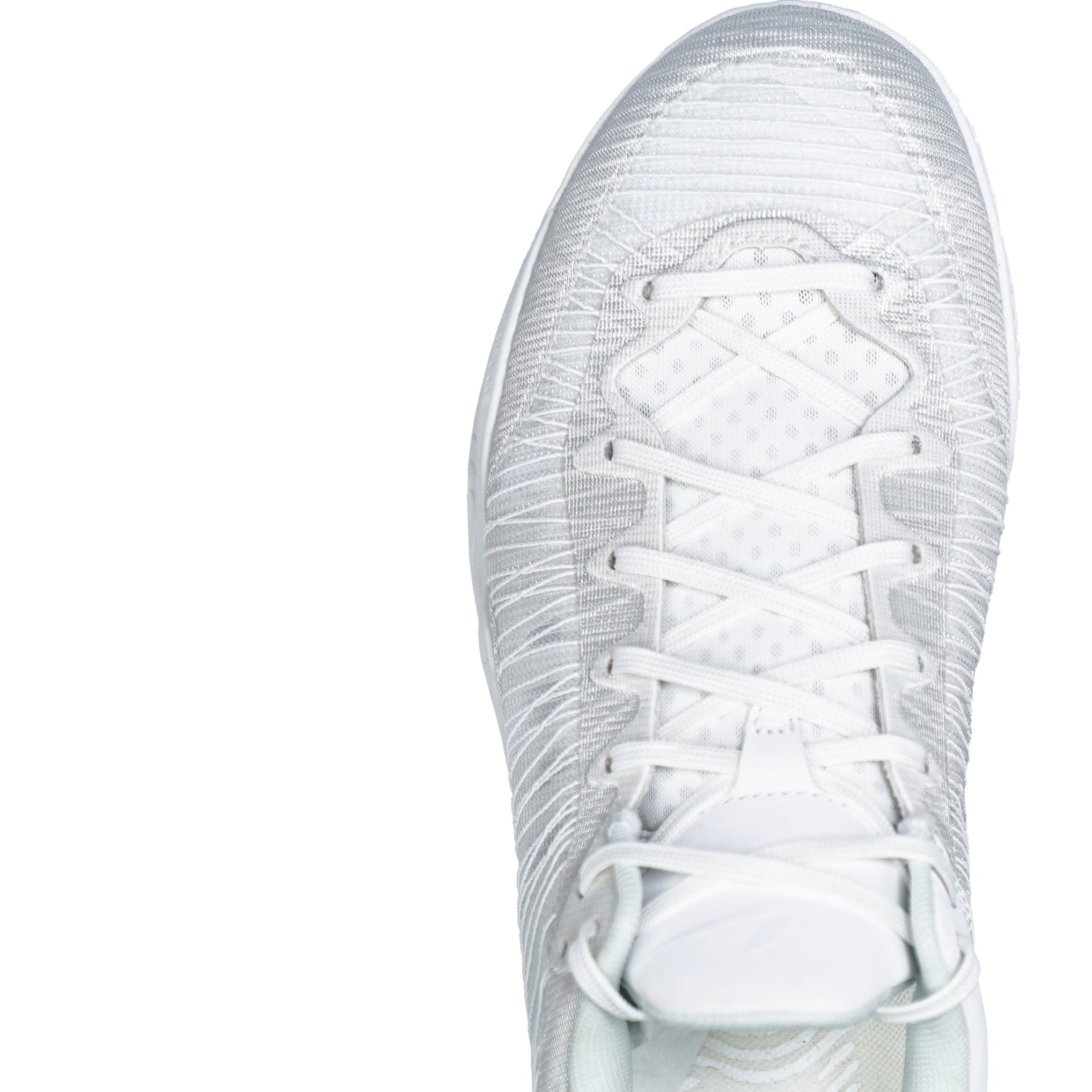 solid white basketball shoes