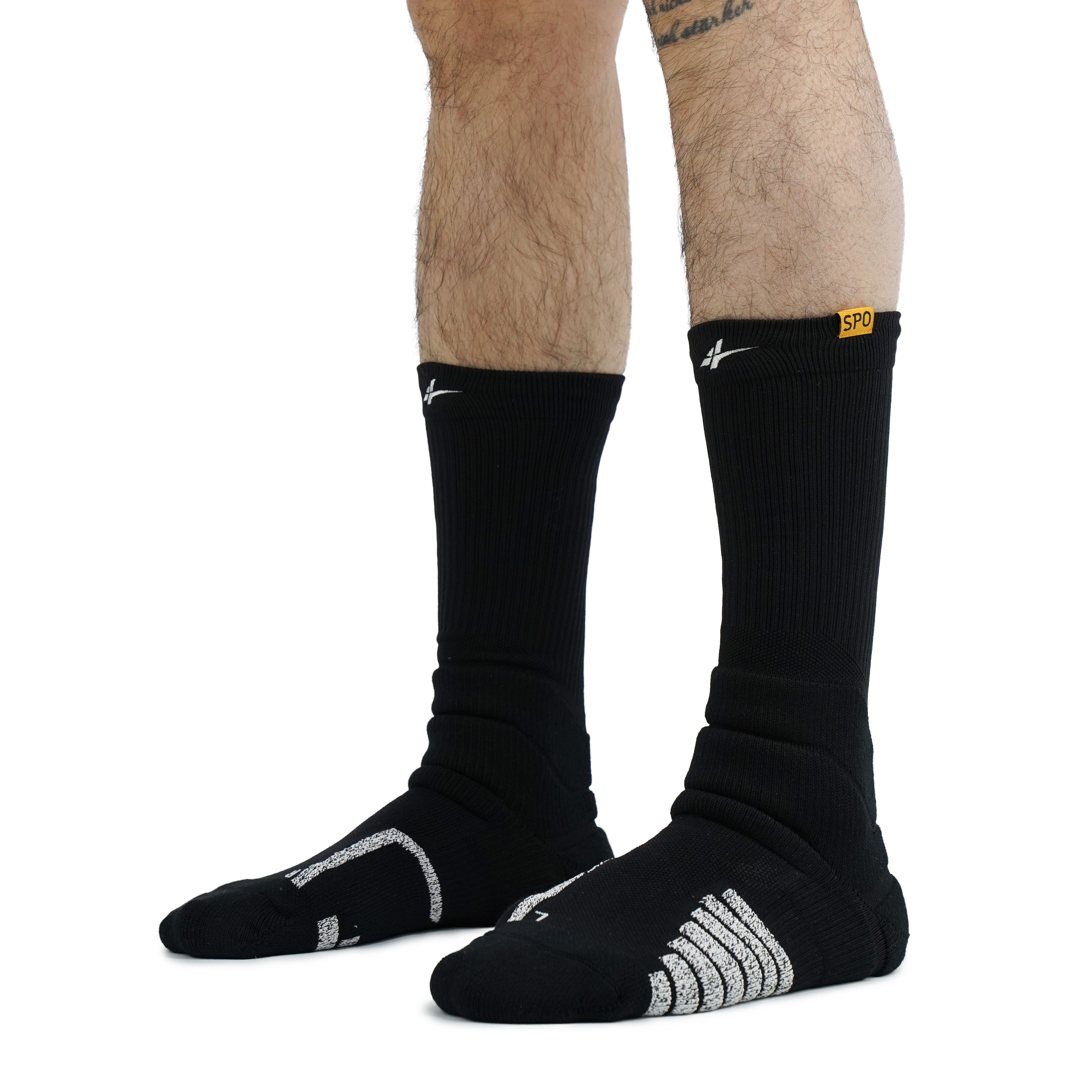SPO PRO High Socks All Black