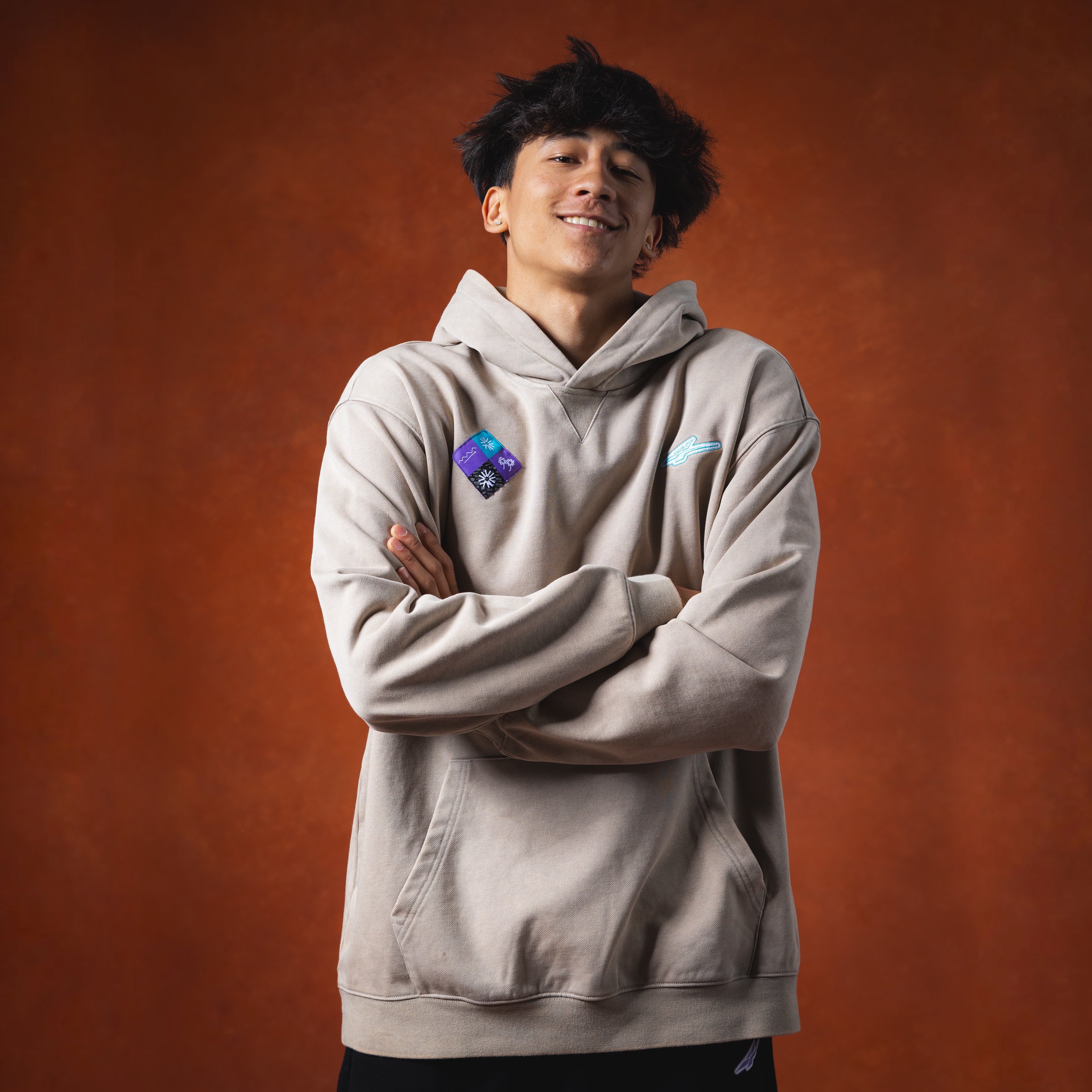 SPO XAIVIAN “X” LIGHTWEIGHT PULLOVER HOODIE